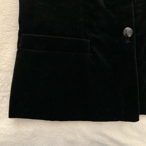Breckenridge Vintage Black Velvet Jacket Blazer. 8 - Picture 6 of 8